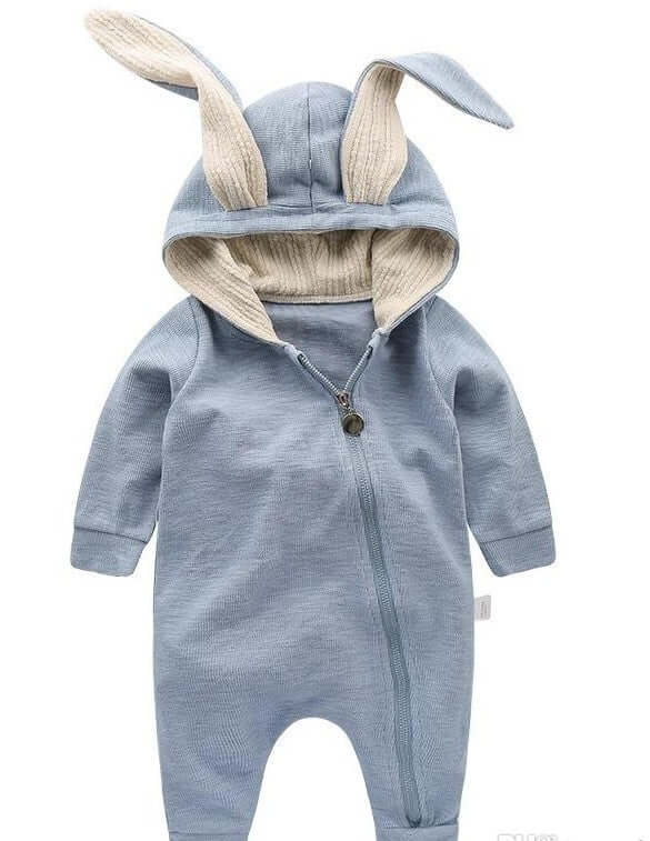 Rabbit Onesie Blue
