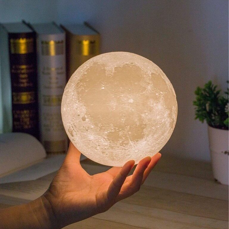 3D Moon Night Light