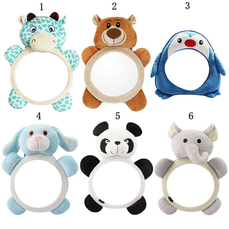 Stuffed Animals Car Mirror