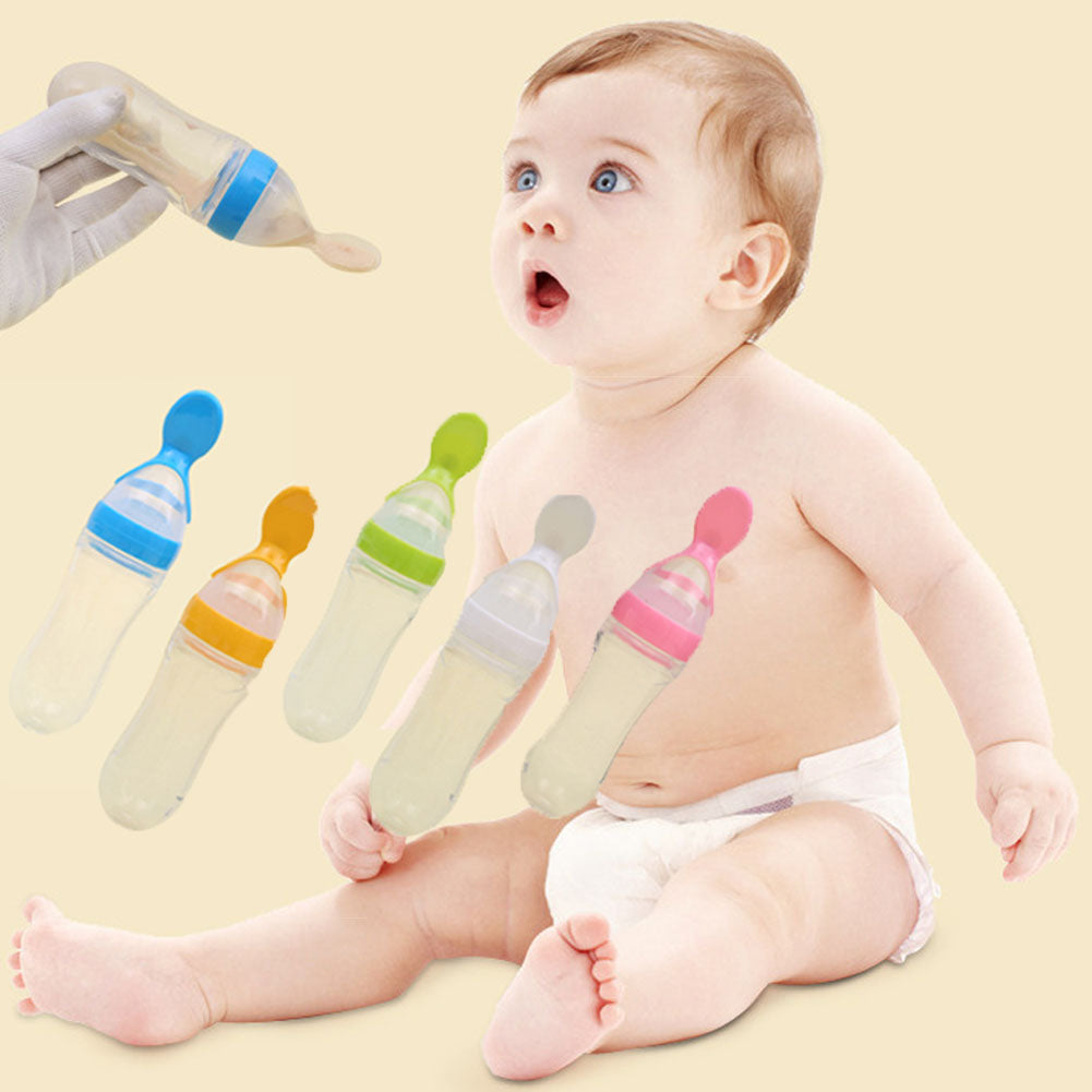 Baby Bottle Spoon Feeder