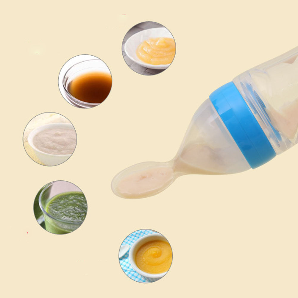 Baby Silicone Feeding Bottle