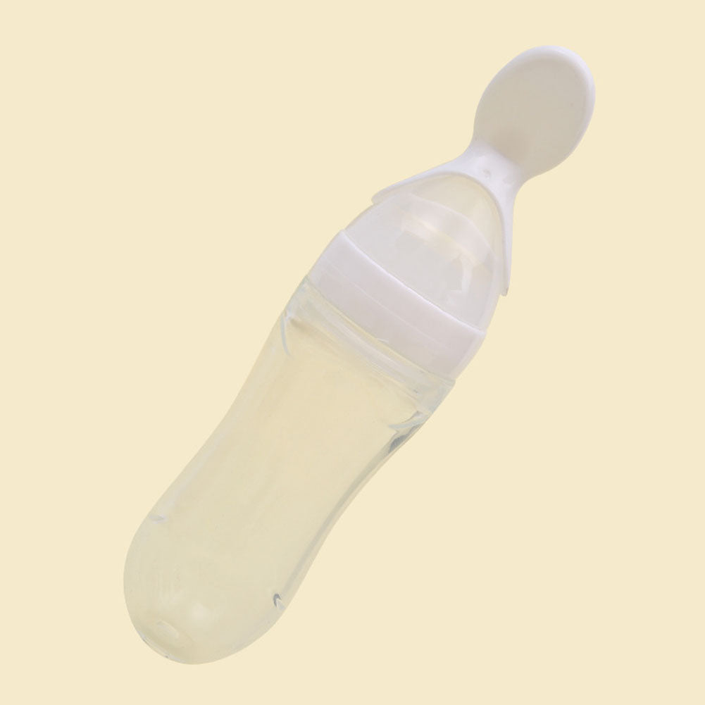 Spoon Bottle Feeder White