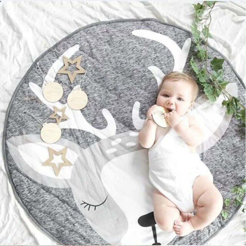 Round Play Mat Deer