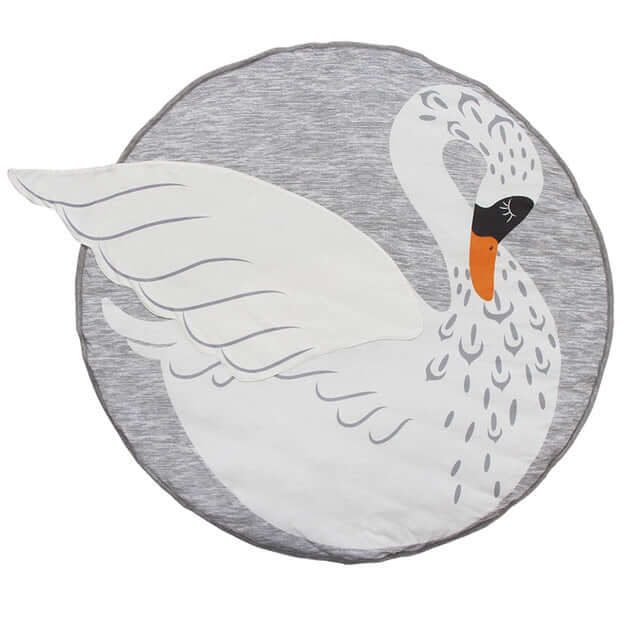 Swan Baby Rug