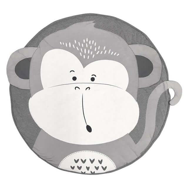 Monkey Round Play Mat