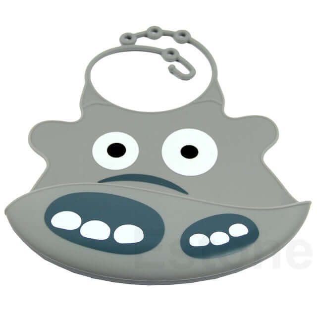 Waterproof Silicone Pockets Bibs