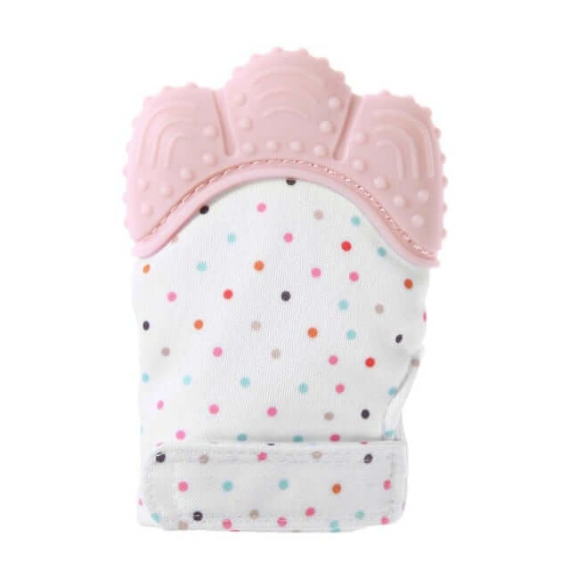 Teething Glove Pink