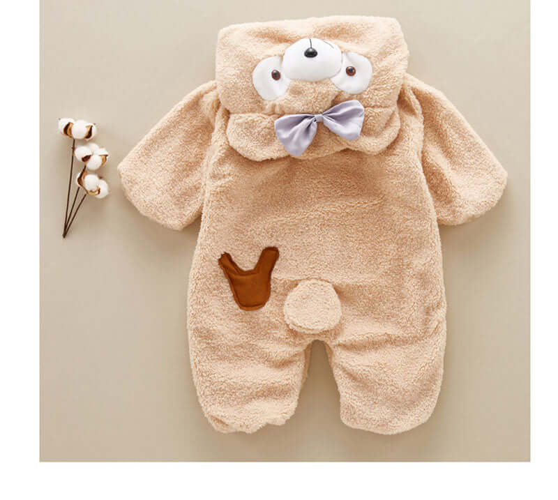 Bear Onesie Beige