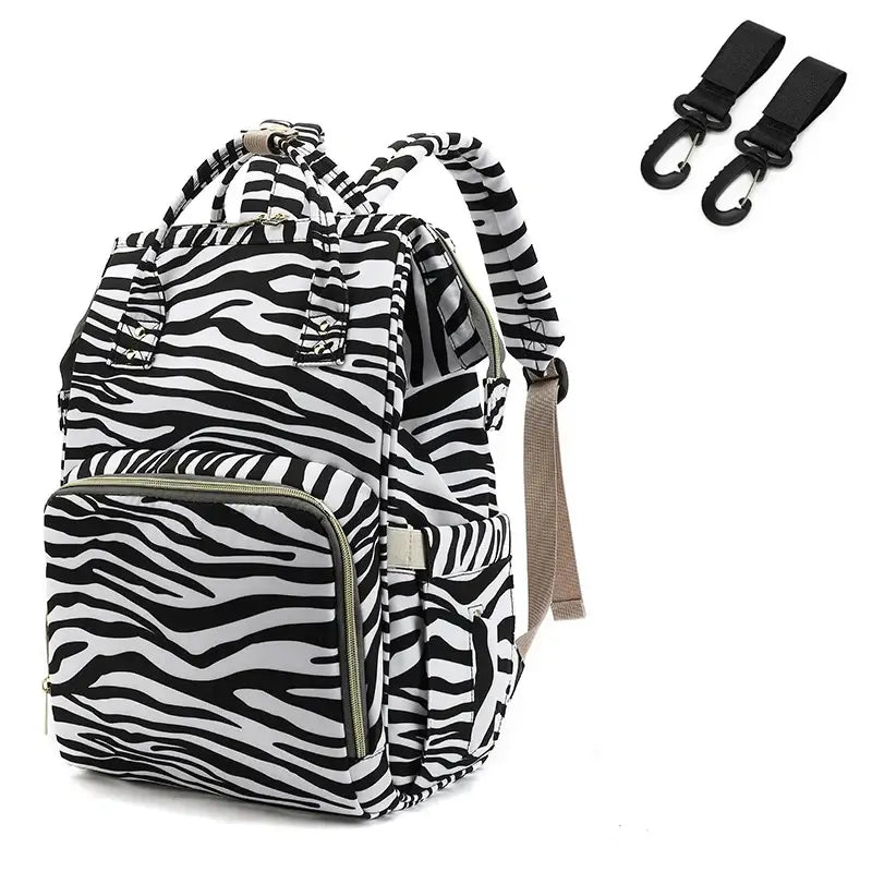 zebra diaper bag