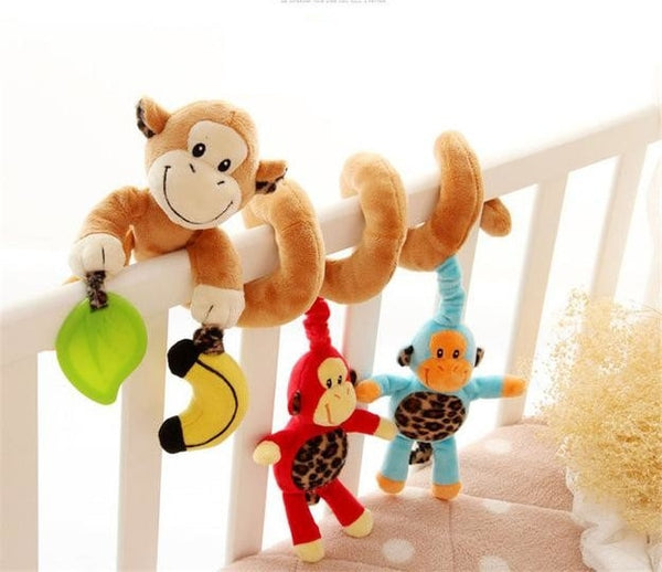 Crib Rattles Monkeys