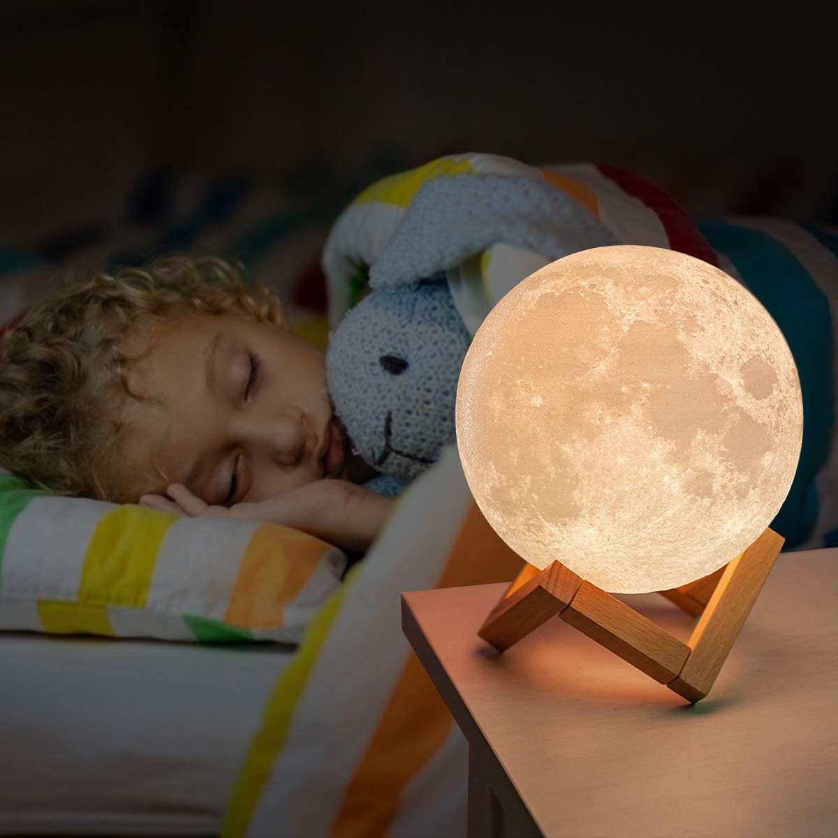 moon lamp kids room