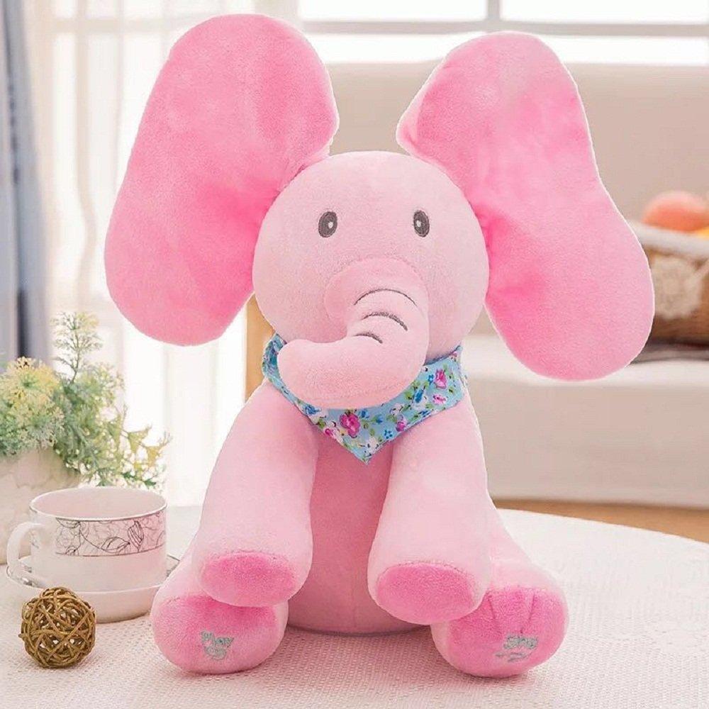 Peek a Boo Pink Elephant