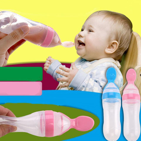 Spoon Bottle Feeder for Babies