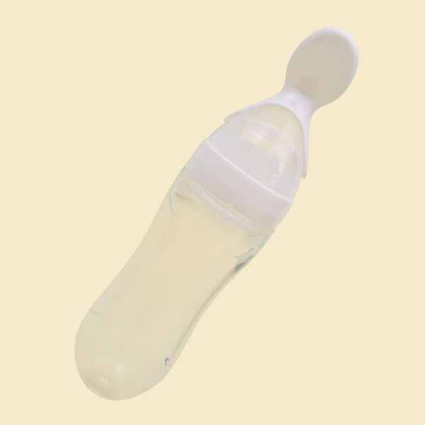 Spoon Bottle Feeder White