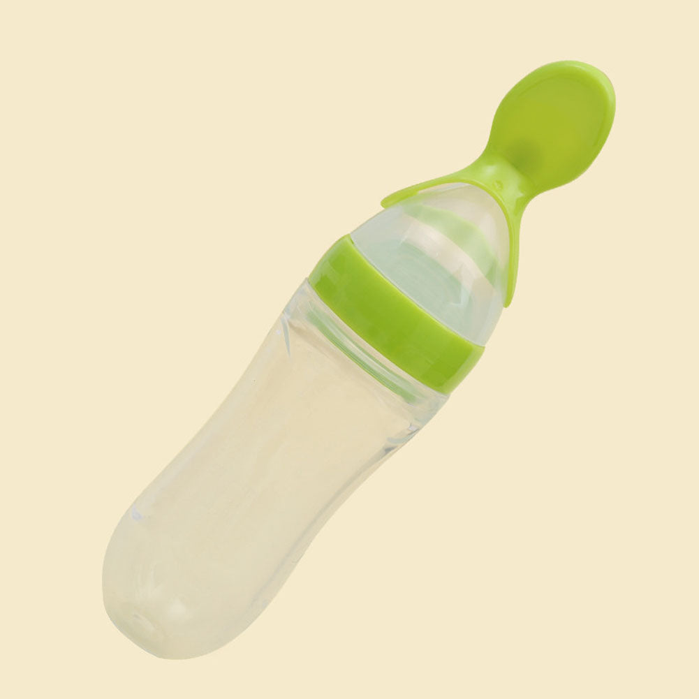 Spoon Bottle Feeder Green