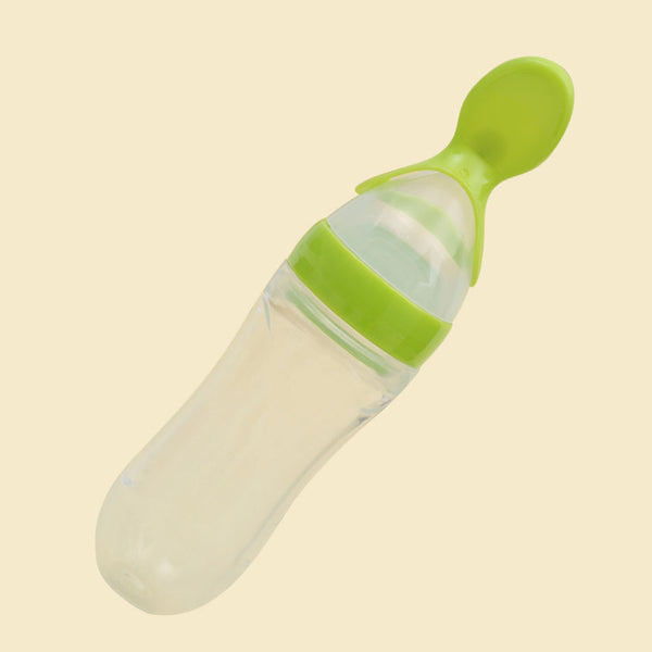 Spoon Bottle Feeder Green