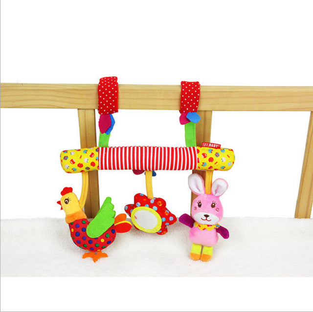 cute animal rattle toys