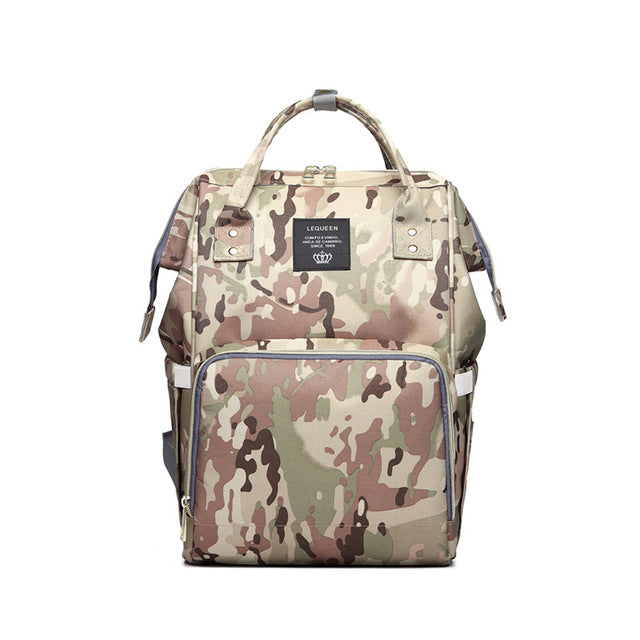 Camouflage Diaper Bag 